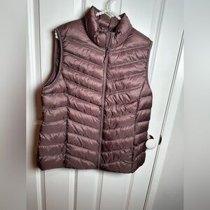 32 Degrees Women's Puffer Vest - Dusty Rose
